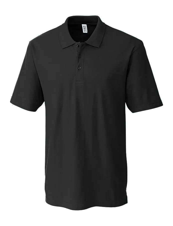 Clique Men's Addison All Cotton Pique Short Sleeve Polo