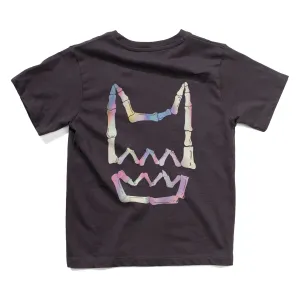 Glowteeth Ss Tee - Soft Black