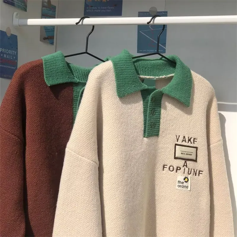 INSTOCK-lazy style autumn and winter sweaters