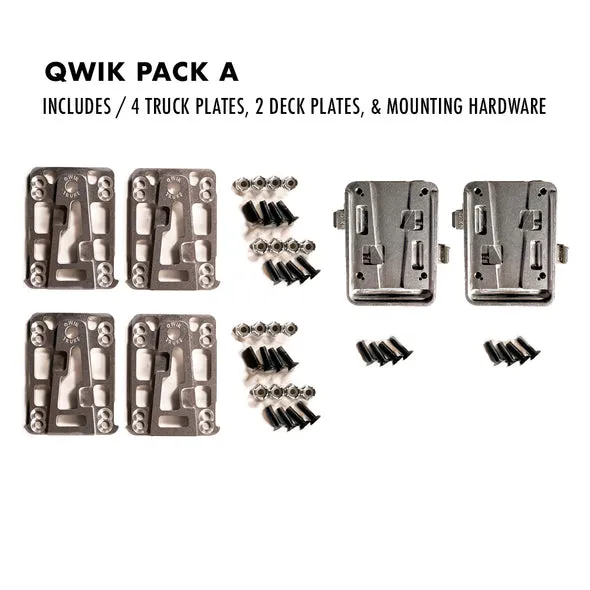 Qwiktruks - Quick Release System(Qwik Pack A)