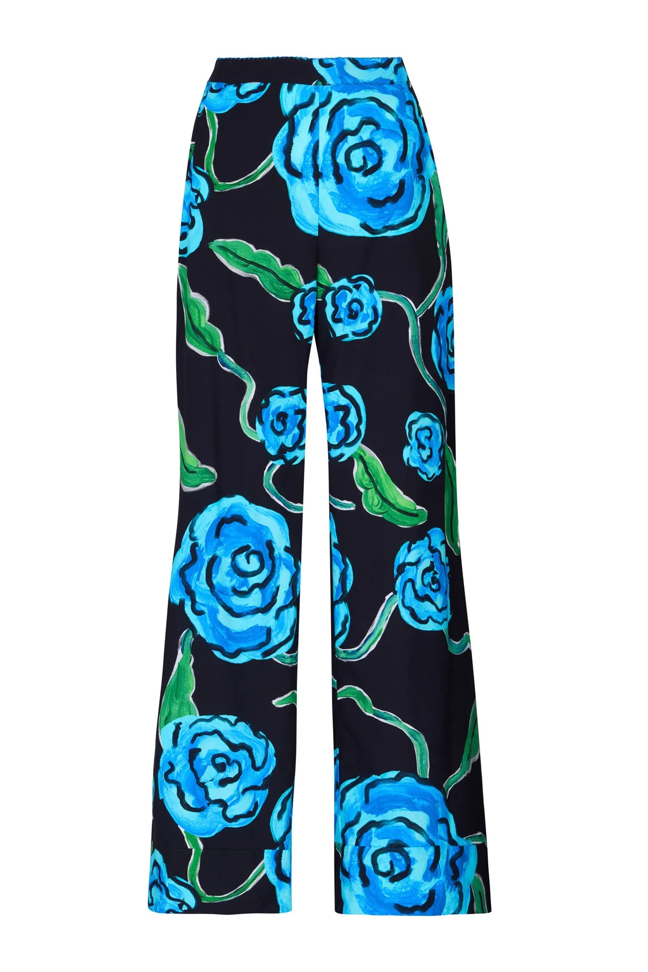 Tulia Pants in Petrona Print